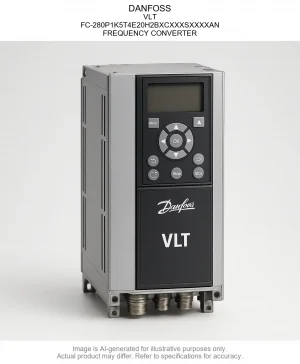 DANFOSS; VLT; FC-280P1K5T4E20H2BXCXXXSXXXXAN; FREQUENCY CONVERTER