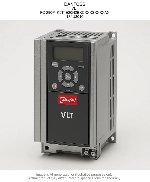 DANFOSS; VLT; FC-280P1K5T4E20H2BXCXXXSXXXXAX; 134U3010