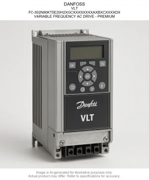 DANFOSS; VLT; FC-302N90KT5E20H2XGCXXXSXXXXAXBXCXXXXDX; VARIABLE FREQUENCY AC DRIVE - PREMIUM