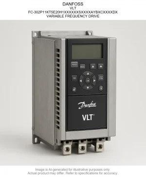 DANFOSS; VLT; FC-302P11KT5E20H1XXXXXXSXXXXAYBXCXXXXDX; VARIABLE FREQUENCY DRIVE