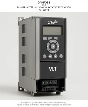 DANFOSS; VLT; FC-302P2K2T5E20H2XGXXXXSXXXXAXBXCXXXXDX; 131B0078