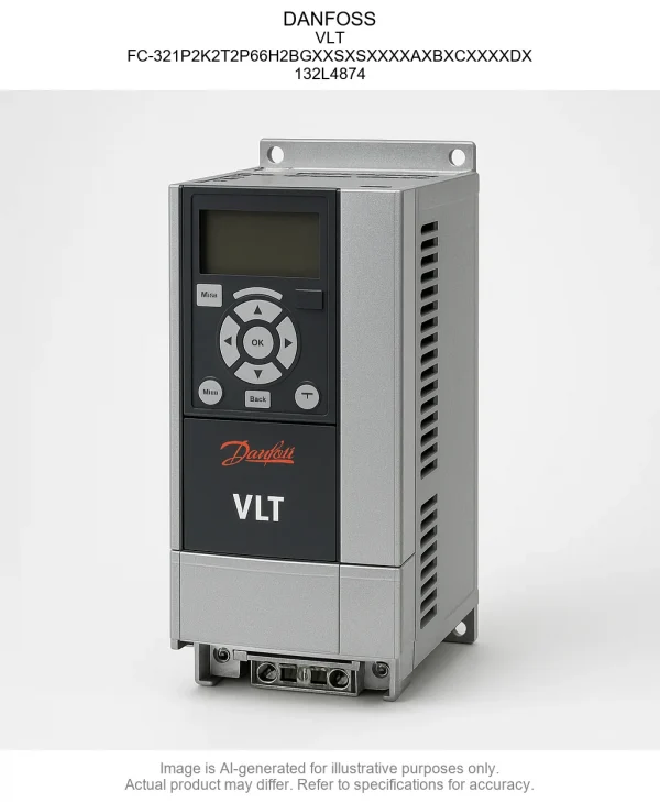 DANFOSS; VLT; FC-321P2K2T2P66H2BGXXSXSXXXXAXBXCXXXXDX; 132L4874