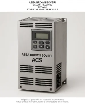 ASEA BROWN BOVERI; BALDOR RELIANCE; FECA-01; ETHERCAT ADAPTER MODULE