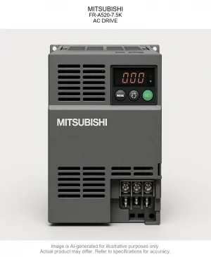 MITSUBISHI; FR-A520-7.5K; AC DRIVE
