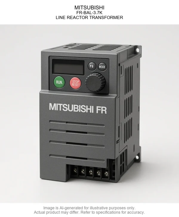MITSUBISHI; FR-BAL-3.7K; LINE REACTOR TRANSFORMER