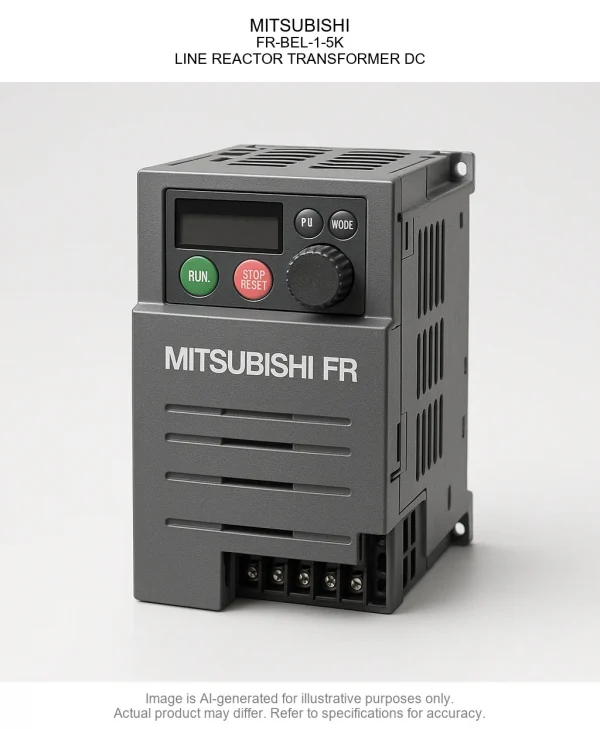 MITSUBISHI; FR-BEL-1-5K; LINE REACTOR TRANSFORMER DC