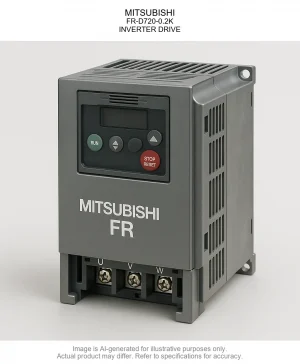 MITSUBISHI; FR-D720-0.2K; INVERTER DRIVE