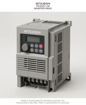 MITSUBISHI; FR-E520-1.5K; INVERTER DRIVE