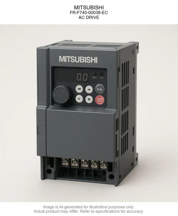 MITSUBISHI; FR-F740-00038-EC; AC DRIVE