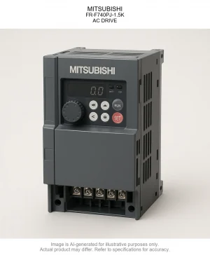 MITSUBISHI; FR-F740PJ-1.5K; AC DRIVE