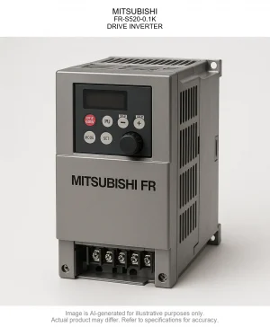 MITSUBISHI; FR-S520-0.1K; DRIVE INVERTER