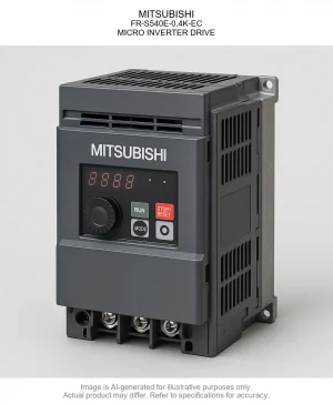 MITSUBISHI; FR-S540E-0.4K-EC; MICRO INVERTER DRIVE