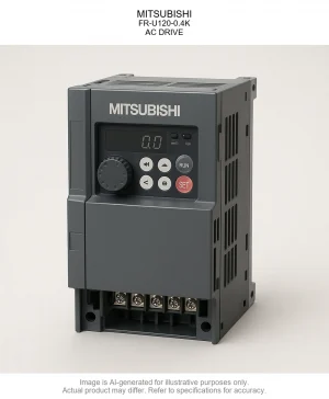 MITSUBISHI; FR-U120-0.4K; AC DRIVE