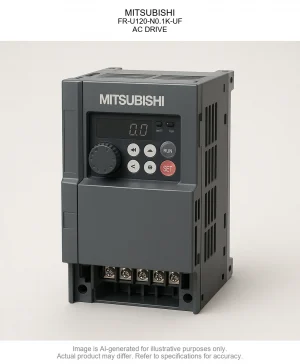 MITSUBISHI; FR-U120-N0.1K-UF; AC DRIVE