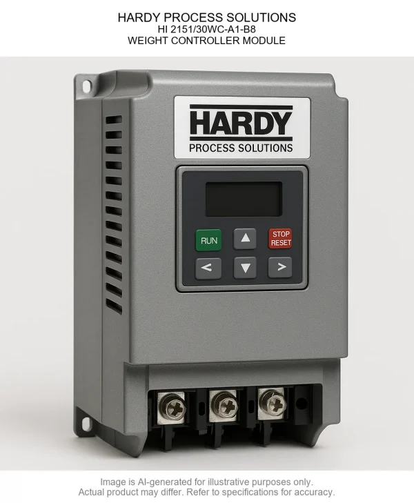 HI202151_30WC-A1-B8.webp HARDY PROCESS SOLUTIONS; HI 2151/30WC-A1-B8; WEIGHT CONTROLLER MODULE
