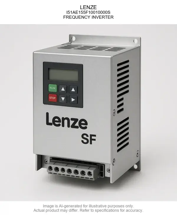 I51AE155F10010000S.webp LENZE; I51AE155F10010000S; FREQUENCY INVERTER