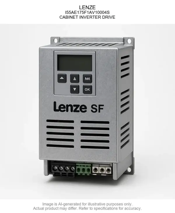 I55AE175F1AV10004S.webp LENZE; I55AE175F1AV10004S; CABINET INVERTER DRIVE