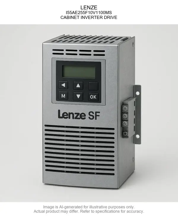 LENZE; I55AE255F10V1100MS; CABINET INVERTER DRIVE