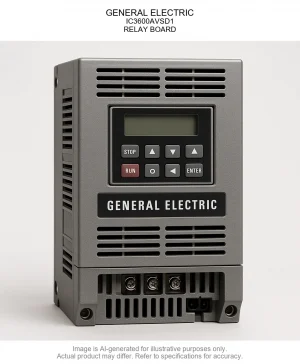 GENERAL ELECTRIC; IC3600AVariable Speed Drive1; RELAY BOARD