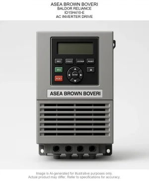ASEA BROWN BOVERI; BALDOR RELIANCE; ID15H410-E; AC INVERTER DRIVE