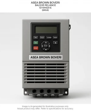 ASEA BROWN BOVERI; BALDOR RELIANCE; ID15H420-E; DRIVE