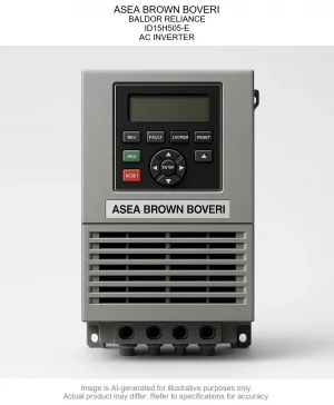 ASEA BROWN BOVERI; BALDOR RELIANCE; ID15H505-E; AC INVERTER