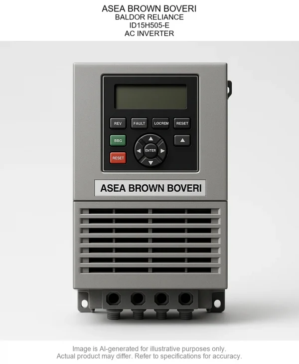 ASEA BROWN BOVERI; BALDOR RELIANCE; ID15H505-E; AC INVERTER