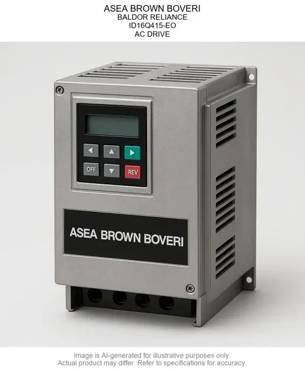 ASEA BROWN BOVERI; BALDOR RELIANCE; ID16Q415-EO; AC DRIVE