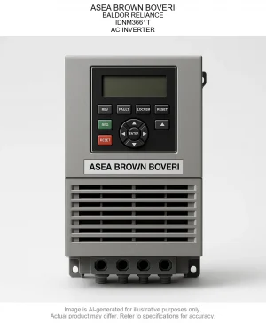 ASEA BROWN BOVERI; BALDOR RELIANCE; IDNM3661T; AC INVERTER