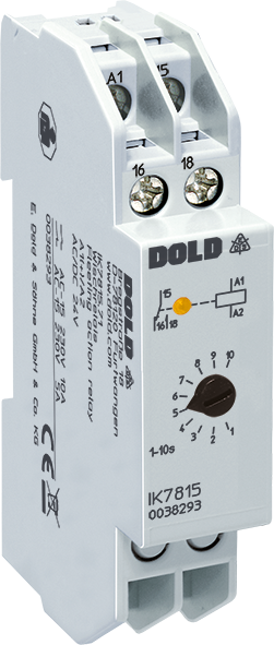DOLD 0037832: IK7815.71 AC/DC12V 3-30M Fleeting action relay
