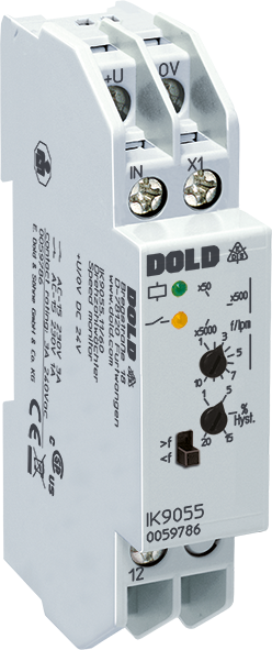 DOLD 0067267: IK9055.11/200/60 50-50000IPM DC24V Speed Monitor