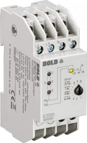 DOLD 0055397: IL5201/20006 AC400/230V 640M Phase Failure Relay