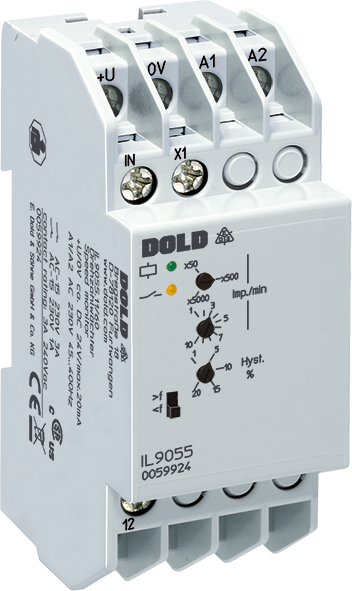 DOLD 0059756: IL9055.11/60 100-10000IPM UH=AC230V Speed Monitor