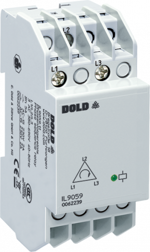 DOLD 0062239: IL9059.11 3AC380-690V 40-80Hz Phase Sequence Module