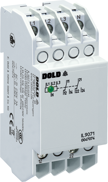 DOLD 0037525: IL9071.12 3/N AC415/240V 0