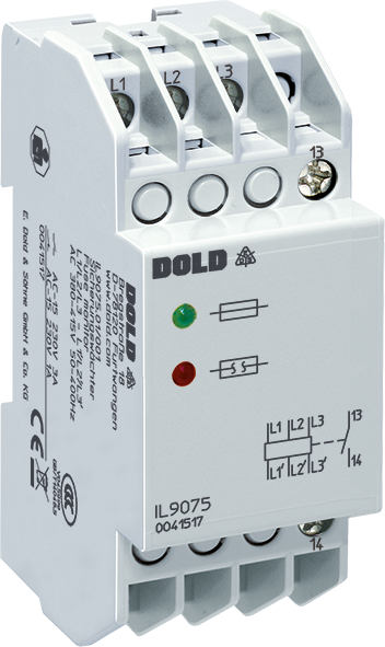 IL9075_600x600.png DOLD 0047398: IL9075.01/010 AC50...400HZ 110-127V Fuse Monitor