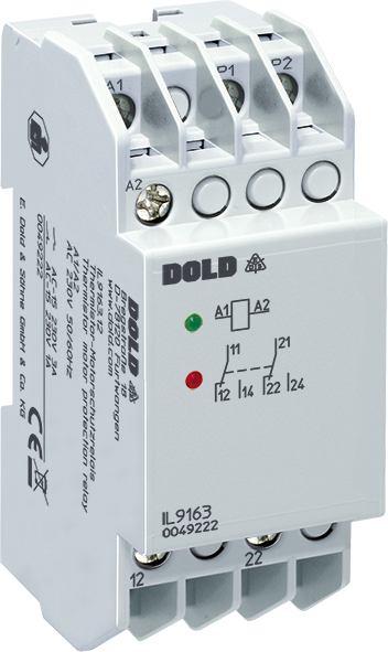 IL9163_600x600.png DOLD 0049222: IL9163.12 AC50/60HZ 230V Thermistor Motor Protection Relay