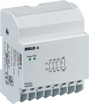 DOLD 0053262: IP5924.48 AC/DC24V Emergency stop module
