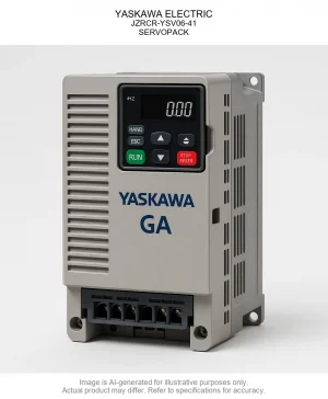 YASKAWA ELECTRIC; JZRCR-YSV06-41; SERVOPACK