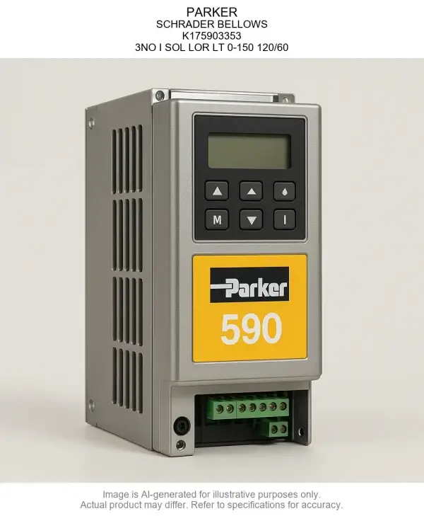 PARKER; SCHRADER BELLOWS; K175903353; 3NO I SOL LOR LT 0-150 120/60