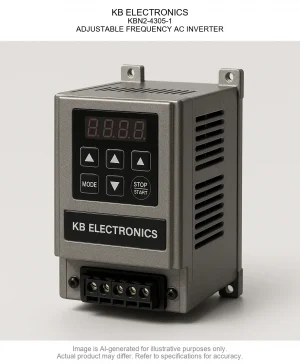 KB ELECTRONICS; KBN2-4305-1; ADJUSTABLE FREQUENCY AC INVERTER