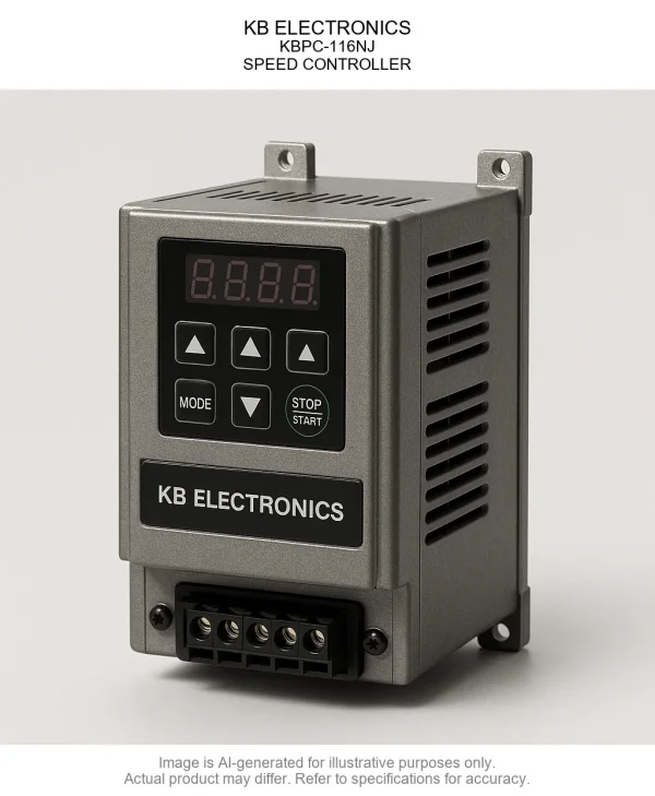 KB ELECTRONICS; KBPC-116NJ; SPEED CONTROLLER