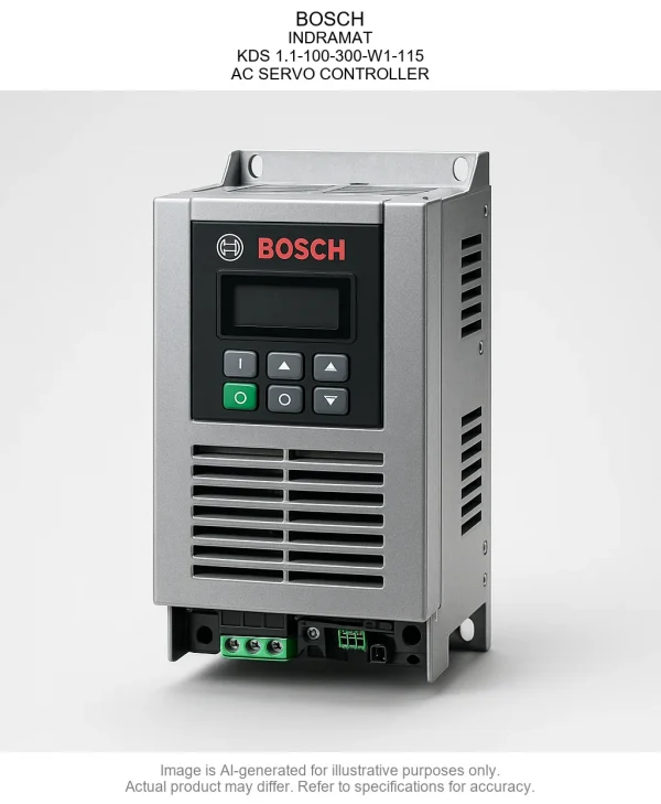 KDS201.1-100-300-W1-115.webp BOSCH; INDRAMAT; KDS 1.1-100-300-W1-115; AC SERVO CONTROLLER