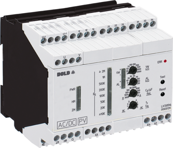 LK5896_Poti_Schwarz_600x600.png DOLD 0069154: LK5896.13/801/61 DC24V 1k-250k Insulation monitor