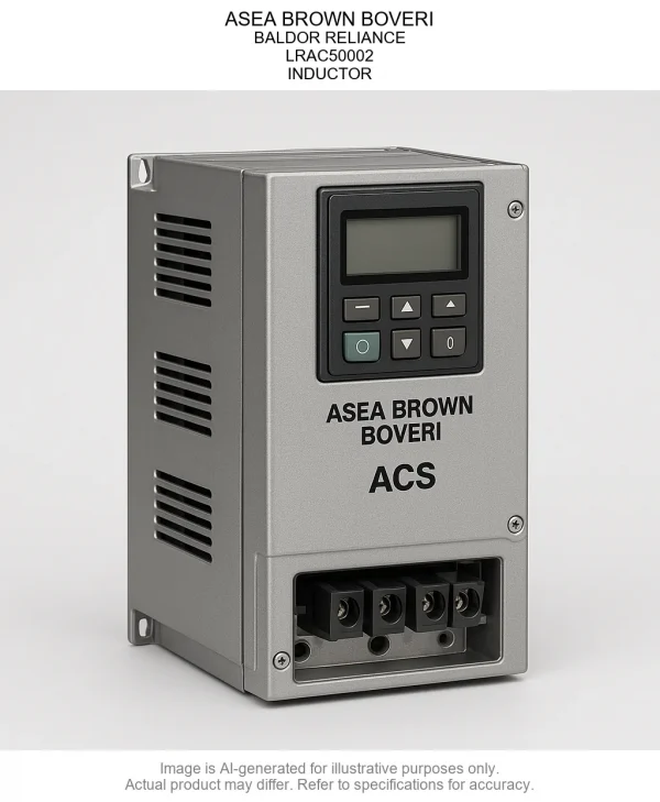 ASEA BROWN BOVERI; BALDOR RELIANCE; LRAC50002; INDUCTOR