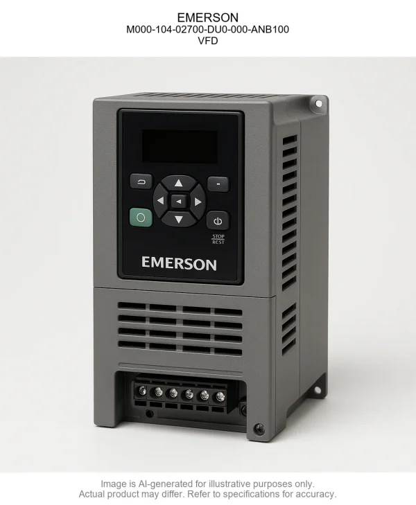 M000-104-02700-DU0-000-ANB100.webp EMERSON; M000-104-02700-DU0-000-ANB100; Variable Frequency Drive