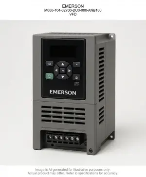 EMERSON; M000-104-02700-DU0-000-ANB100; Variable Frequency Drive
