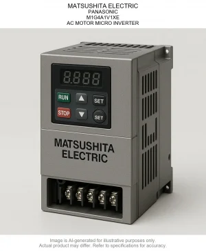 MATSUSHITA ELECTRIC; PANASONIC; M1G4A1V1XE; AC MOTOR MICRO INVERTER