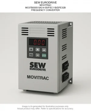 SEW EURODRIVE; MOVITRAC; MC07B0005-5A3-4-00/FSC11B/DFE32B; FREQUENCY CONVERTER