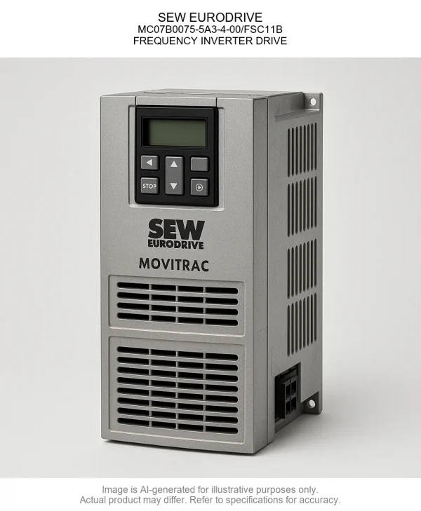 SEW EURODRIVE; MC07B0075-5A3-4-00/FSC11B; FREQUENCY INVERTER DRIVE